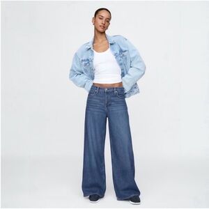GAP Mid Rise UltraSoft Baggy Jeans NWT 27/4 Regular